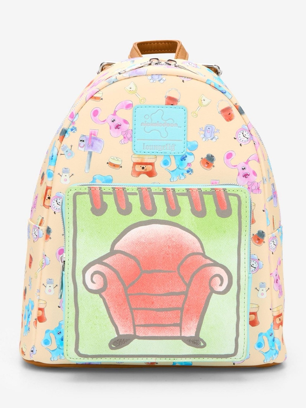 Loungefly Blue’s Clues Armchair Mini Backpack with Pastel Accents